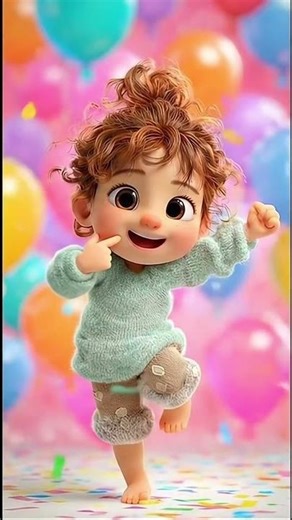 ✨ sing along with adorable toddler and learn head, shoulder, knee and toes 🎶 perfect for toddlers 👶👌