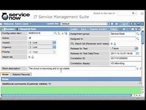 Verizon eBonding with ServiceNow