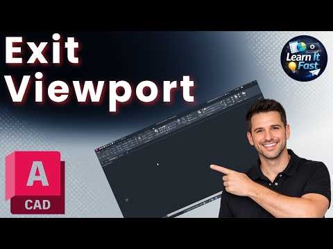 How to Exit from an AutoCAD Viewport (2026 Updated)
