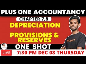 Plus One Christmas Exam Accountancy Chapter 7 and 8 One Shot Revision | Live