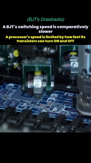 BJT Drawbacks | Why CPUs Don't Use BJTs | Overheating | #bjt #semiconductor #cpu