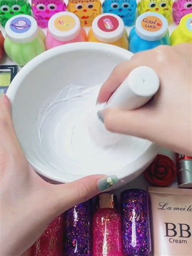 DIY Galaxy Slime: Satisfying ASMR Mixing Tutorial