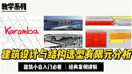 建筑设计与结构选型分析中的Karamba应用