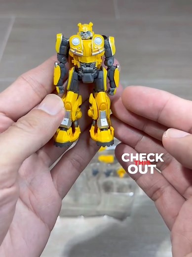 Figuras De Transformers Bumblebee: Miniaturas Impecables