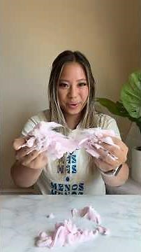 MAKING COTTON SLIME TUTORIAL