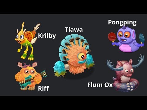 Pembiakan 5 bayi monster empat element : MSM (Dof)