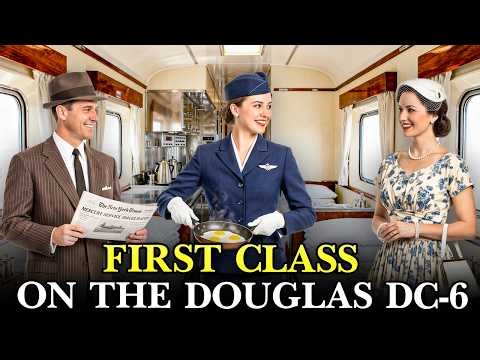 A Day in the Douglas DC-6's First Class