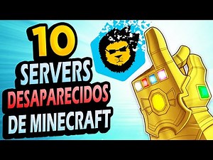 💀 10 Successful Minecraft Servers That DISAPPEARED!!!