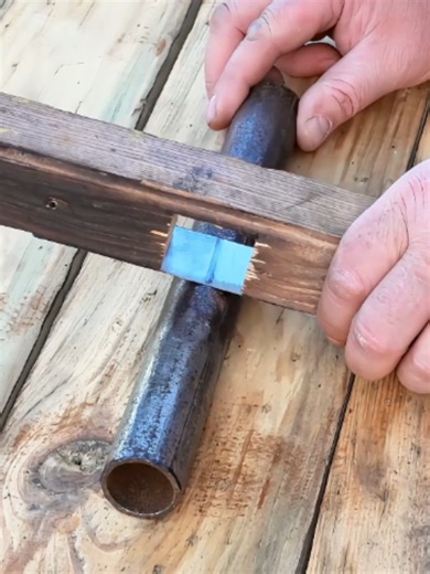 Simple 10-Second DIY Heavy-Duty Pipe Mount #tips #diy #lifehacks #constraction #howto