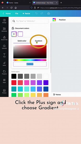 Is it possible to create a gold gradient in CANVA? I’ve figured out a color combination to get that gold combination! Watch until the end to find out how to make it! Did you find it helpful? What color gradient would you like to know next? Let me know in the comments! 🔹Follow @savvydesigner.a for more canva tips and tricks 🔔Turn on the post notifications ✨Save this post for later #goldgradient #canvagradients #canvadesigntips #canvahacks #colorpalette #smallbusiness #mompreneur #coursecreators