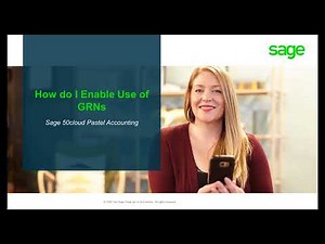 Sage 50cloud Pastel (ZA) - How do I enable use of Goods Received Notes?