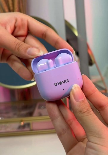 fones de ouvido - inova 💜🪽 #fone #fonedeouvido #inova #musica
