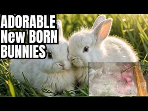 Adorable Newborn Bunny Babies – Too Cute to Handle! 🐰💕