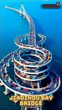 Jiaozhou Bay Bridge | World’s Longest Sea Bridge Explained | সমুদ্রের বুকে চীনের বিস্ময়কর সেতু 🌉