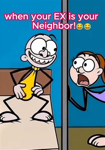 When Your Ex Becomes Your Neighbor: An Animated Tale
