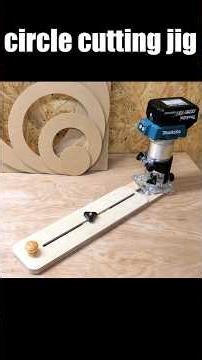 How to Make a Router Circle Jig (No Pivot Hole Needed)