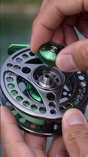 Kylebooker FR05 Fly Fishing Reel Large Arbor 2+1 BB with CNC-machined Aluminum Alloy Body