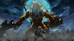 Link and Lynel Battle Live Wallpaper - MoeWalls