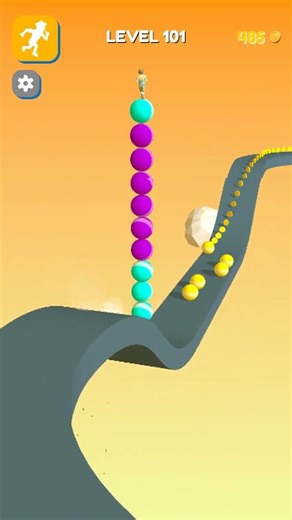 ALL Levels Stack Rider 🎱🏃‍♂️🏃‍♀️🏃‍♂️🎱 - Gameplay Walkthrough #Shorts #StackRider #Androidgameplay