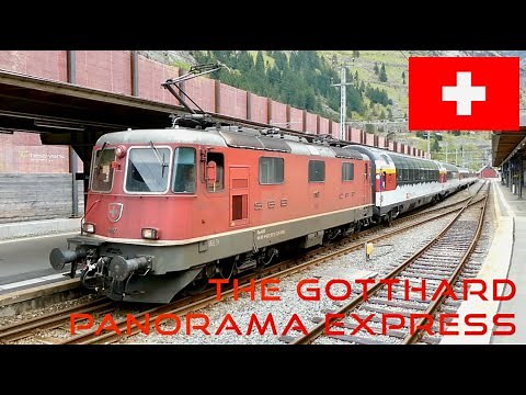 Swiss Trains: The Gotthard Panorama Express