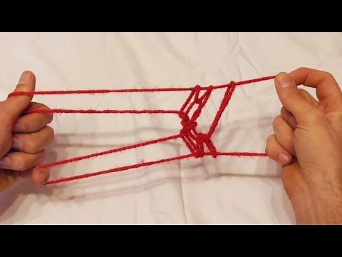 Learn The Fun Running Dog Action String Figure/String Trick - Walkthrough