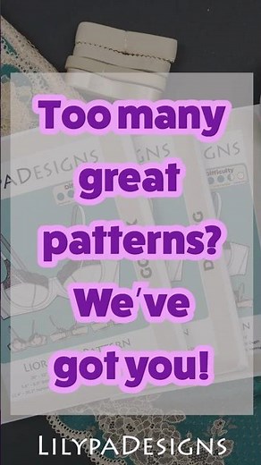Too Many Gorgeous Patterns? This Chart Helps. #bramaking #sewingtips #lingeriesewing