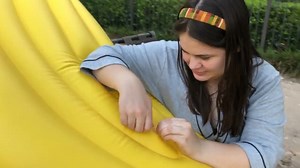 Watch Baztoy Inflatable Pool Floats Swimming Floaty Ride-On Giant Outdoor Summer Beach Water Lounge Par... on Amazon Live