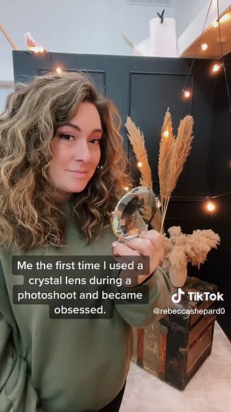 Crystal Lens Photoshoot Obsession | Fractals Photography Technique