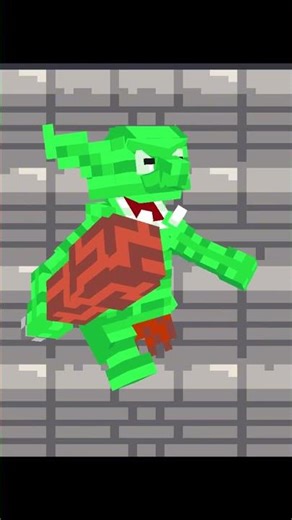 A wild goblin appeared !!! - Blockbench animation #blockbench #animation #funny #2025 #minecraft