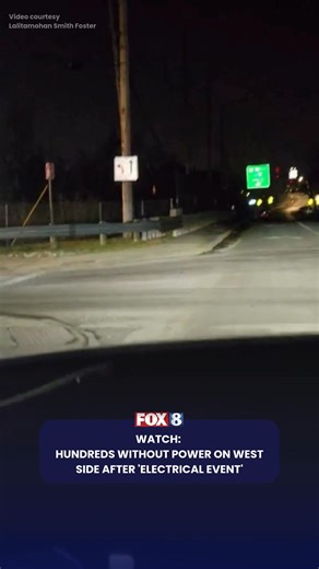 It's still unclear what exactly took place on Cleveland's west side Monday evening, but a FOX 8 viewer was able to get footage of what Cleveland Division of Fire is calling an electrical event. Find out the latest on a nearby house fire and power outages here: https://fox8.com/wp-content/uploads/sites/12/2026/01/Possible-exploion-on-west-side.jpg | Fox 8 News