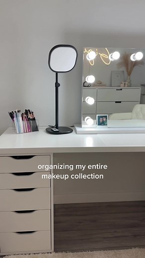 i got rid of 80% of all my makeup 🥹 also stay til the end to see the full room! i uploaded a full declutter video on YT too