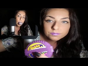 ASMR - Bubble Gum Popping /Snapping (Whispered)