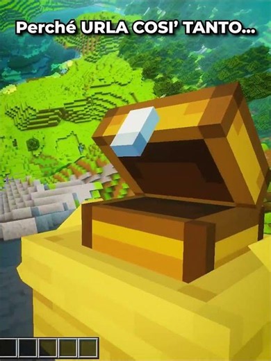 why is it SO LOUD? 😭#minecraft #shorts