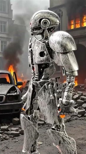 Hand-Painted Robot Comes To Life