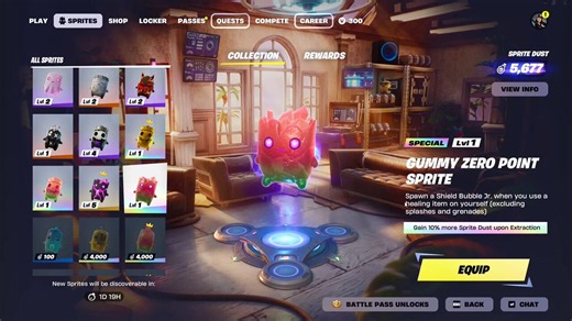 I HAVE THE NEW RAREST SPRITE (GUMMY ZERO POINT SPRITE) 🔥🤯Let me know if anyone wants it. You can find me on my Discord server or follow me back so I can see your Twitter DMS. Please don't fall for any scams or buy any sprites → https://t.co/8U0UmGc1oc#Fortnite #Gaming