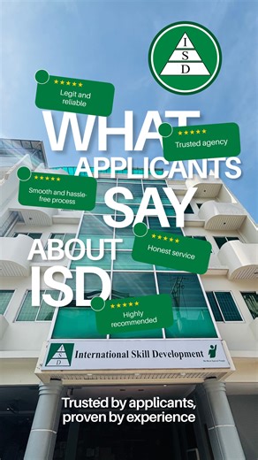 ✈️ Real stories shared by our applicants, reflecting trust, integrity, and real experiences with ISD. 🌍 How about you? What’s your ISD story? ✨ As we look ahead to the coming year, we remain hopeful for more success stories, ones we are proud to be part of 🎉 🎄𝐖𝐢𝐬𝐡𝐢𝐧𝐠 𝐞𝐯𝐞𝐫𝐲𝐨𝐧𝐞 𝐚 𝐦𝐞𝐚𝐧𝐢𝐧𝐠𝐟𝐮𝐥 𝐂𝐡𝐫𝐢𝐬𝐭𝐦𝐚𝐬 𝐚𝐧𝐝 𝐚 𝐬𝐮𝐜𝐜𝐞𝐬𝐬𝐟𝐮𝐥 𝐍𝐞𝐰 𝐘𝐞𝐚𝐫 𝐚𝐡𝐞𝐚𝐝! 🎇 #ISD #InternationalSkillDevelopment #ISDStories #RealExperiences #TrustedAgency #HonestService #Succ
