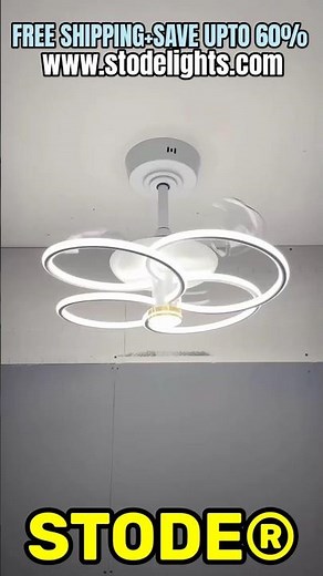 Fan Chandeliers Install Guide! 💡✨ Premium Solutions! Order Now 🚚 www.stodelights.com 📦 #stode