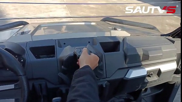 SAUTVS Tablet Phone Device Holder for Polaris Ranger XP 1000 18-24, Electronic Device Holder Phone Tablet GPS Mount with Storage Box for Polaris Ranger 1000 XP Crew Diesel 2018-2024 Accessories