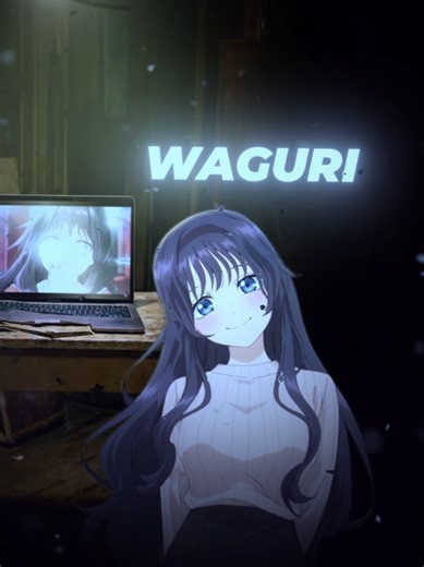 Waguri: A Stunning Anime Girl Creation in After Effects