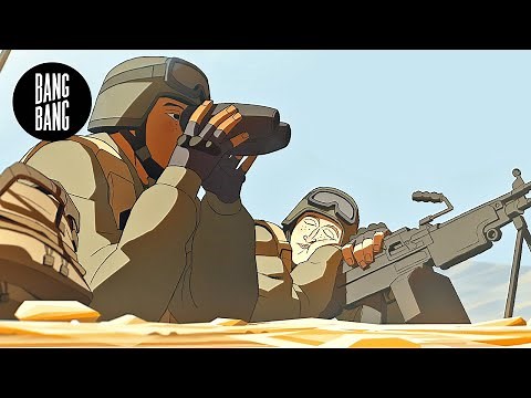 Animated short film about soldiers in Afghanistan | "R.A.S" - by Lucas Durkheim