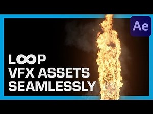 How To LOOP Stock Footage SEAMLESSLY | After Effects Tutorial