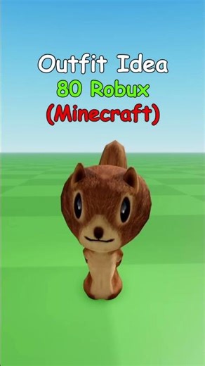 Making Roblox Minecraft Steve Outfit Idea 💙