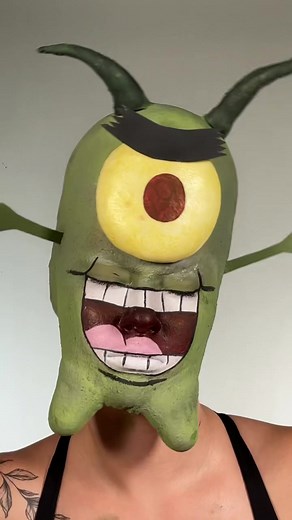 had to bring back the spongebob looks #sfxmakeupartist #spongebob #sfxmakeup