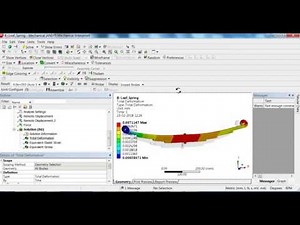 Leaf-spring analysis | static structural analysis | ansys workbench for beginners