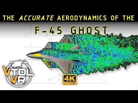 The Aerodynamics of an F-45 Ghost Stealth Fighter