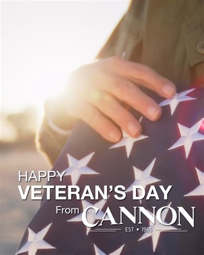 Cannon Safe on Instagram: "Happy Veteran’s Day from the Cannon Safe family. 🇺🇸 #gunsafe #cannonsafe #secondamendment #gunstorage #safes #firearmsafety #firearms #veteransday #veteran #reelsviral"