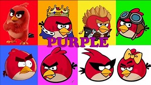 Angry Birds Transform - Angry Birds Coloring Pages For Learning Colors Part 4  - Red Bird-E0uyPHt1Ka