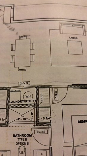 Detailed Architectural Drawing of Residential Layout