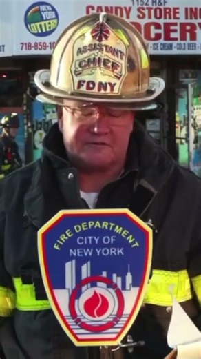 #FDNY officials provide update on a 3-alarm fire at Box 2492 in Brooklyn.