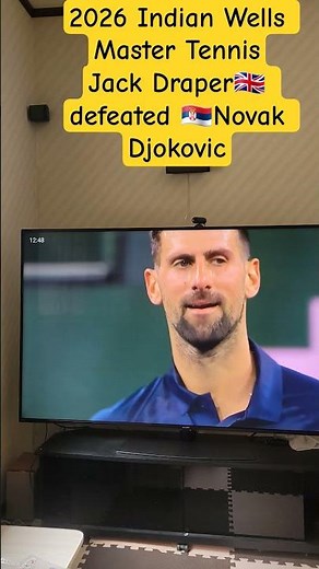 2026 Indian Wells Master TennisJack Draper🇬🇧 defeated 🇷🇸Novak Djokovic